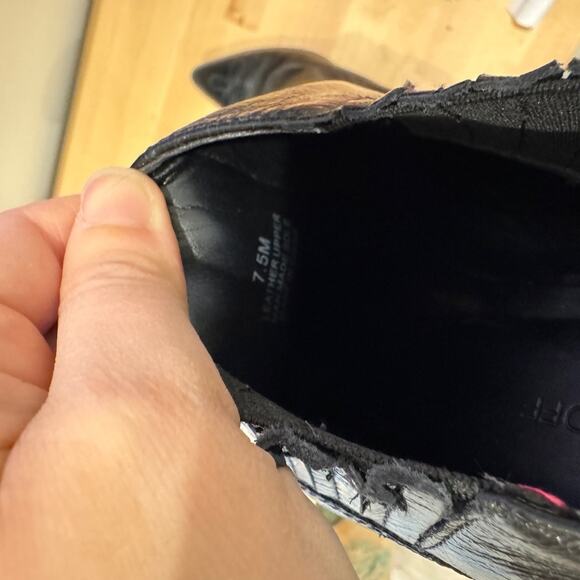 Rebecca Minkoff Koso Black Western Bootie - Size 7.5 - Picture 6 of 6